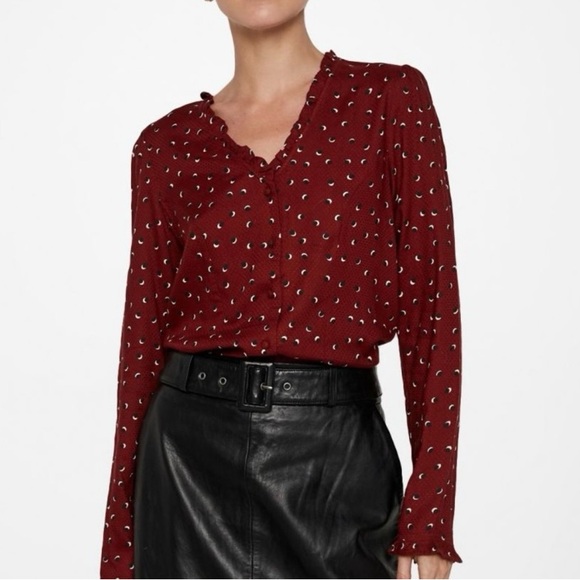 Vero Moda V-Neck Blouse size XL ✨ - Picture 12 of 12